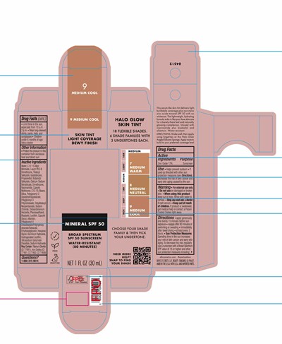 Packaging Label-84512 (84512upus S Halo Glow Skin Tint Spf 50   9 Medium Cool 091924 Vc2)